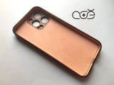 Handmade Premium Cowhide Leather iPhone Case for iPhone 16/ iPhone 15/ iPhone 14/ iPhone 13, Custom Engraving Leather iPhone Case, Gift 2024